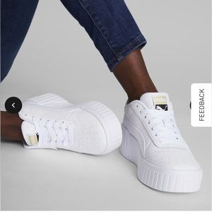 Brand new Cali Wedge - Puma sneakers. Never been worn. Have an extra pair.